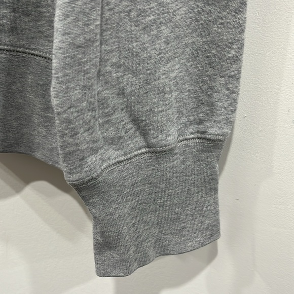 Zadig & Voltaire Gold Skull Grey Sweatshirt Oversized Cotton size S - Picture 5 of 11